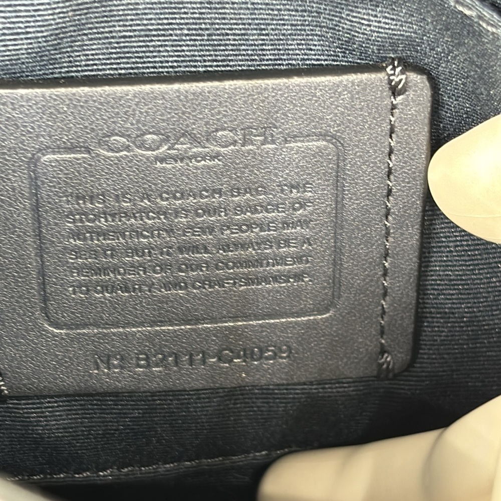 Coach Saddle Bag With Horse And Carriage Dot Print - Picture 6 of 15